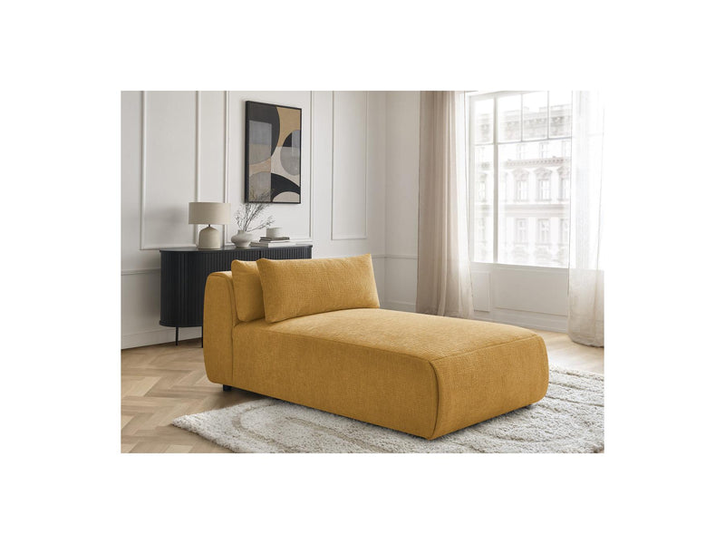 Jana - Daybed With Headrest For Modular Sofa - Textured Fabric