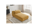 Jana - Daybed With Headrest For Modular Sofa - Textured Fabric
