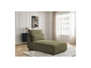 Jana - Daybed With Headrest For Modular Sofa - Textured Fabric
