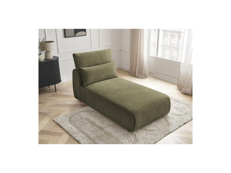 Jana - Daybed With Headrest For Modular Sofa - Textured Fabric