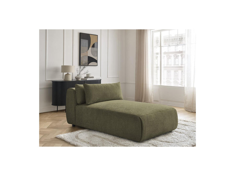 Jana - Daybed With Headrest For Modular Sofa - Textured Fabric