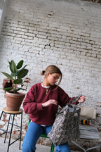 Hortense Python tote bag