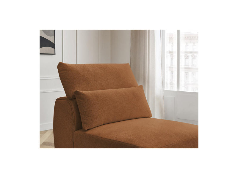 Jana - Chauffeuse 1 Place Avec Têtière Pour Canapé Modulable - Tissu Chiné