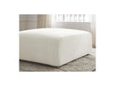 Jana - Pouf Grand - Tissu Chiné