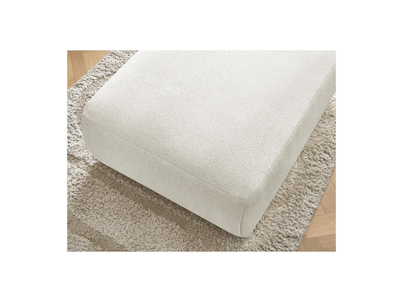 Jana - Pouf Grand - Tissu Chiné