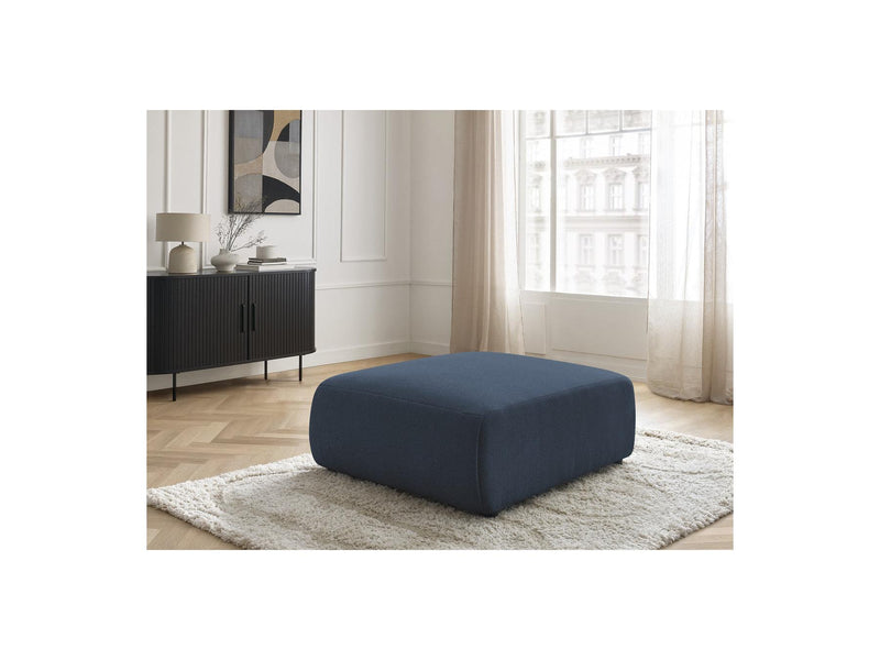 Jana - Pouf Grand - Tissu Chiné