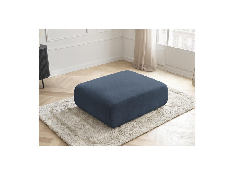 Jana - Pouf Grand - Tissu Chiné