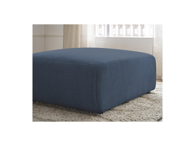 Jana - Pouf Grand - Tissu Chiné