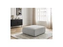Jana - Pouf Grand - Tissu Chiné