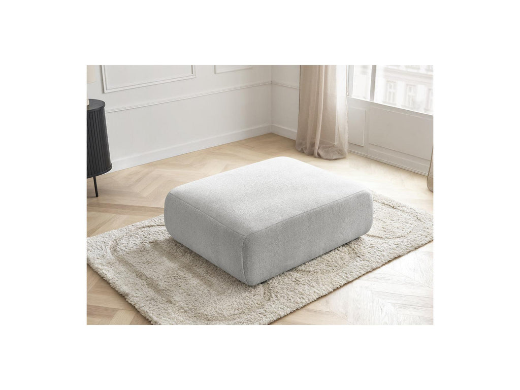 Jana - Large Pouffe - Heathered Fabric