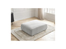Jana - Pouf Grand - Tissu Chiné