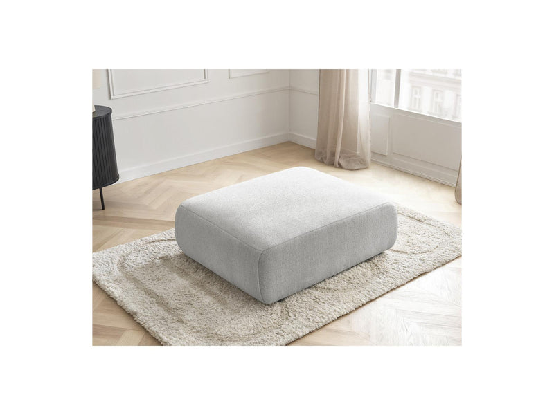 Jana - Pouf Grand - Tissu Chiné