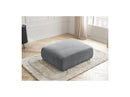 Jana - Pouf Grand - Tissu Chiné
