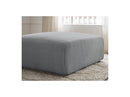 Jana - Pouf Grand - Tissu Chiné