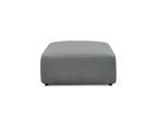 Jana - Large Pouffe - Heathered Fabric