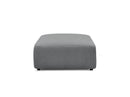 Jana - Pouf Grand - Tissu Chiné