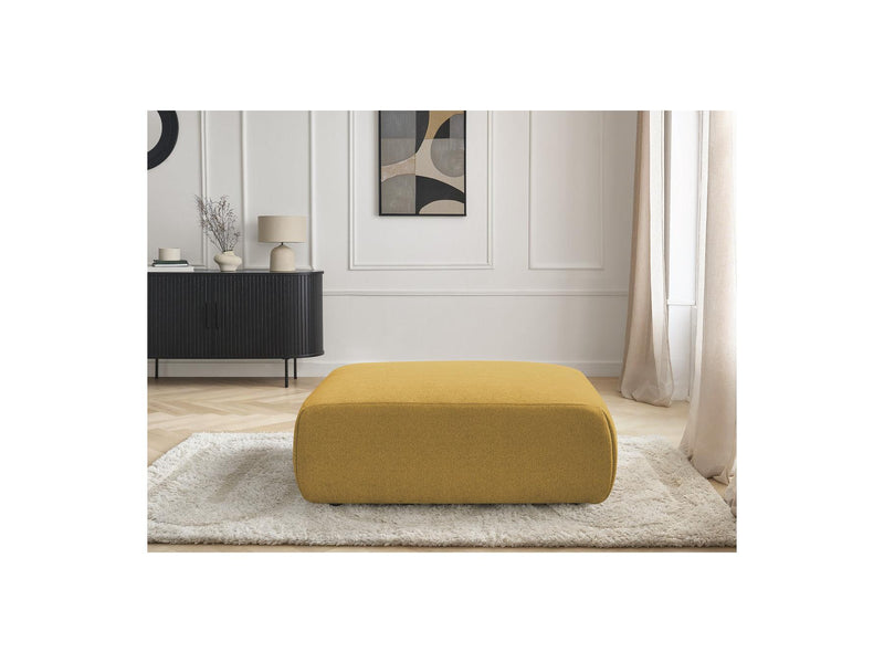 Jana - Pouf Grand - Tissu Chiné
