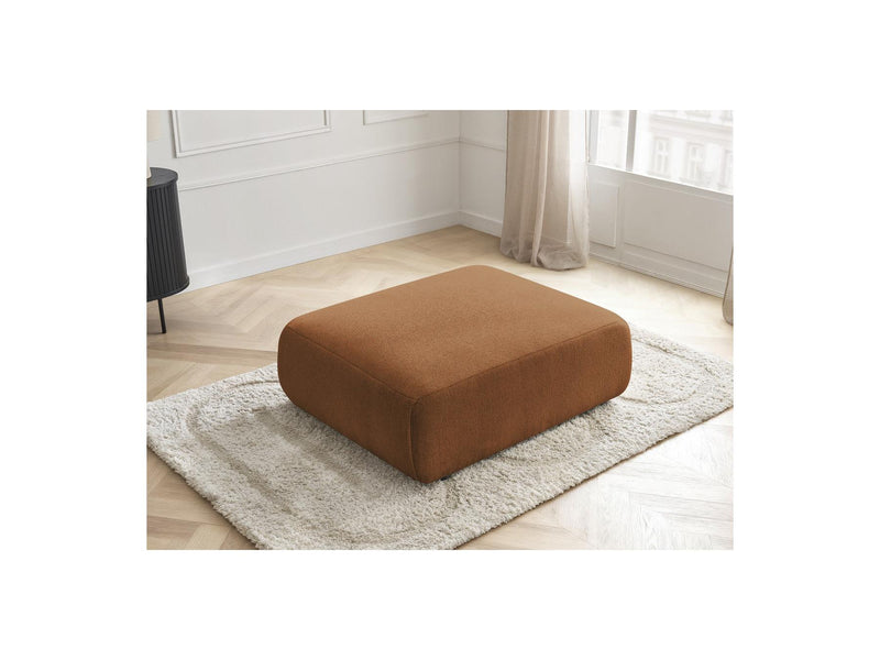 Jana - Pouf Grand - Tissu Chiné