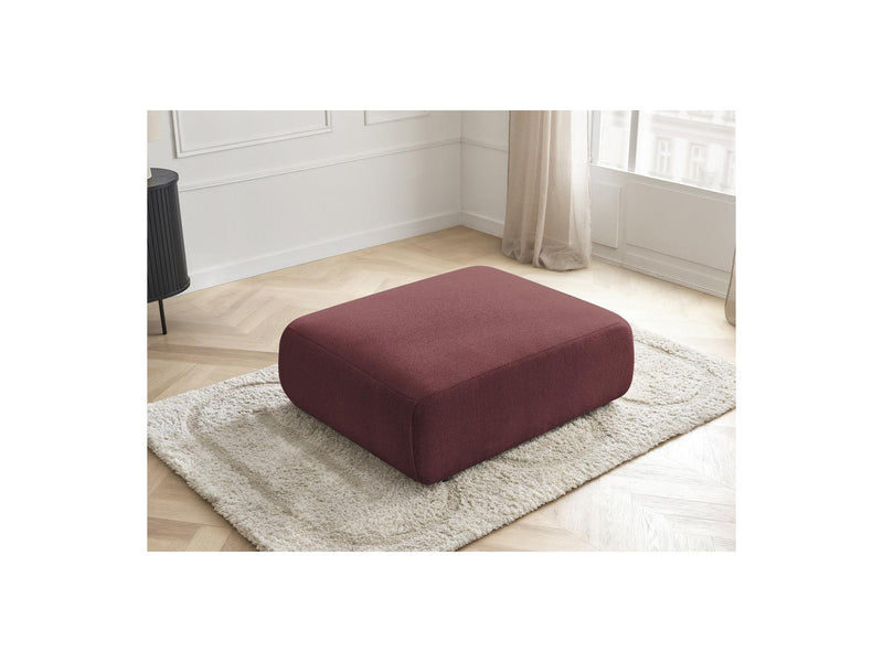 Jana - Pouf Grand - Tissu Chiné