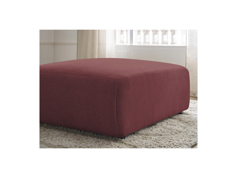 Jana - Pouf Grand - Tissu Chiné