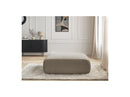 Jana - Pouf Grand - Tissu Chiné