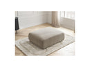 Jana - Pouf Grand - Tissu Chiné