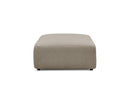 Jana - Pouf Grand - Tissu Chiné