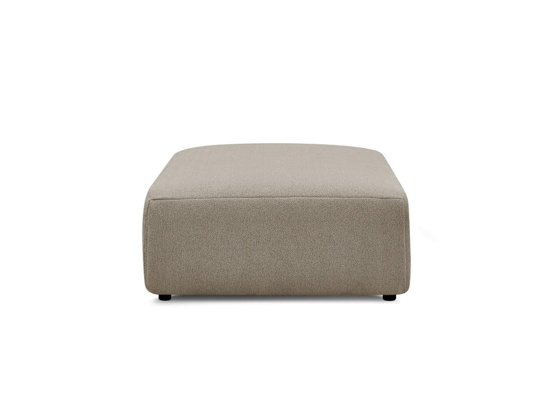 Jana - Pouf Grand - Tissu Chiné