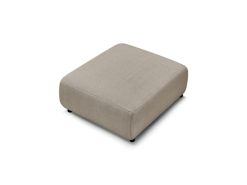 Jana - Pouf Grand - Tissu Chiné