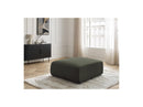 Jana - Pouf Grand - Tissu Chiné