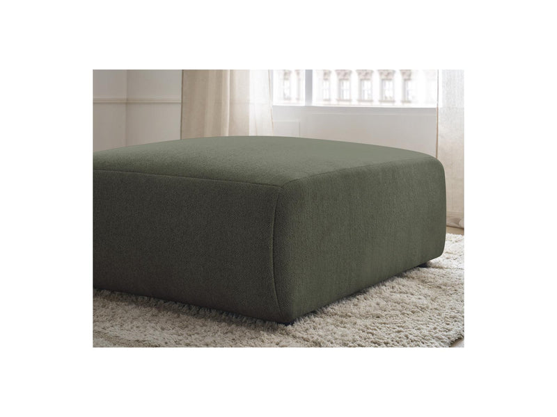 Jana - Pouf Grand - Tissu Chiné