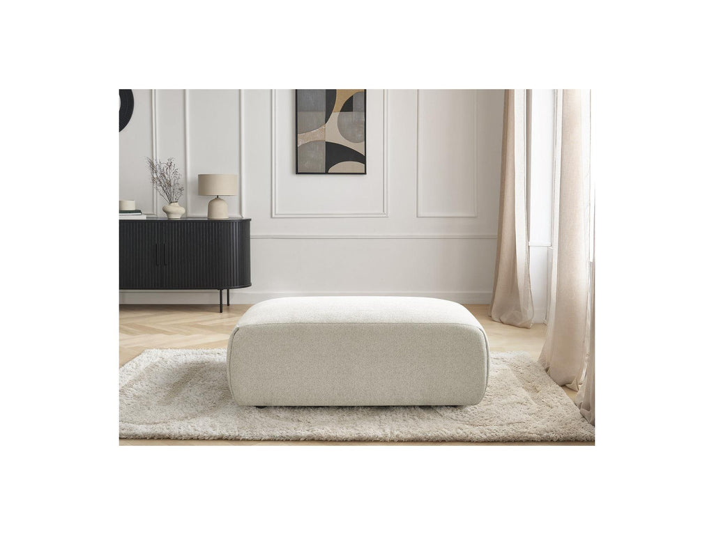 Jana - Pouf Petit - Tissu Chiné