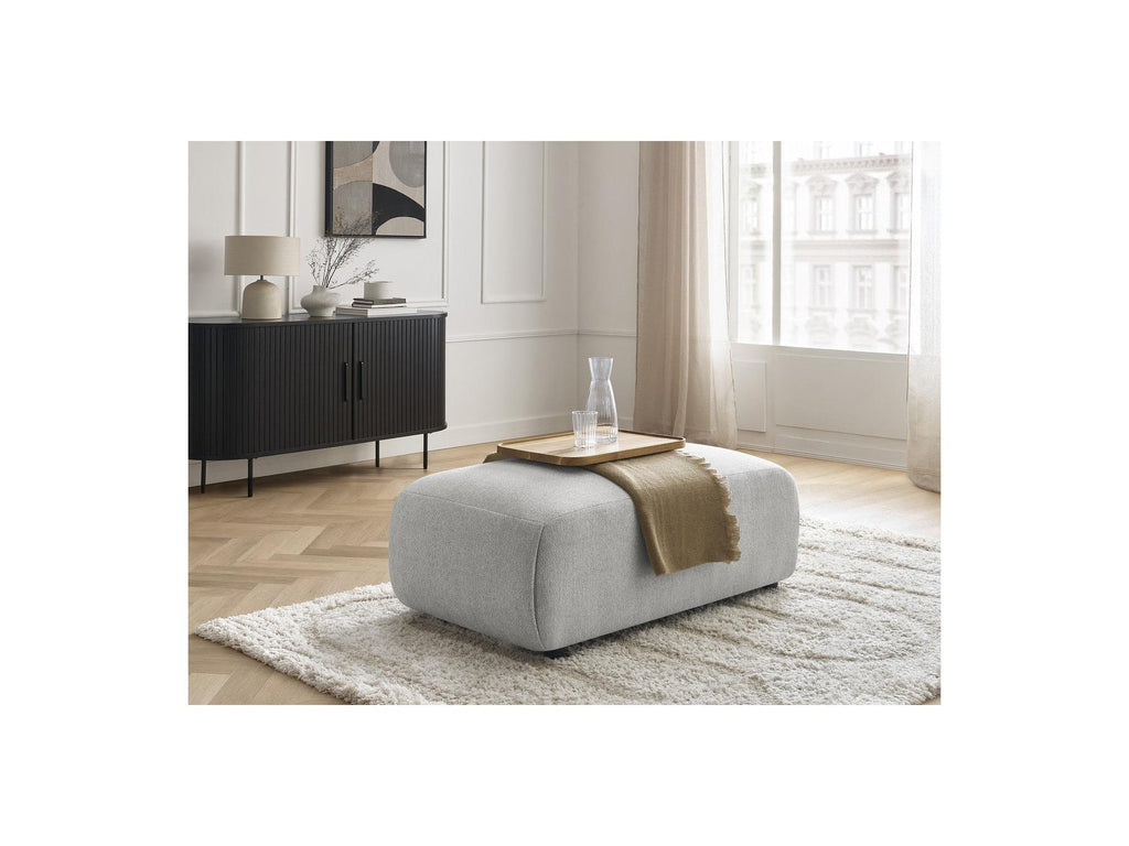 Jana - Pouf Petit - Tissu Chiné