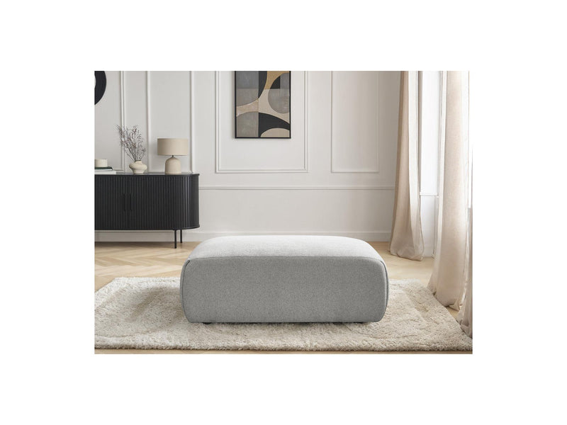 Jana - Pouf Petit - Tissu Chiné