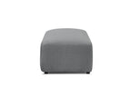 Jana - Pouf Petit - Tissu Chiné