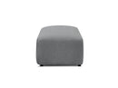 Jana - Pouf Petit - Tissu Chiné