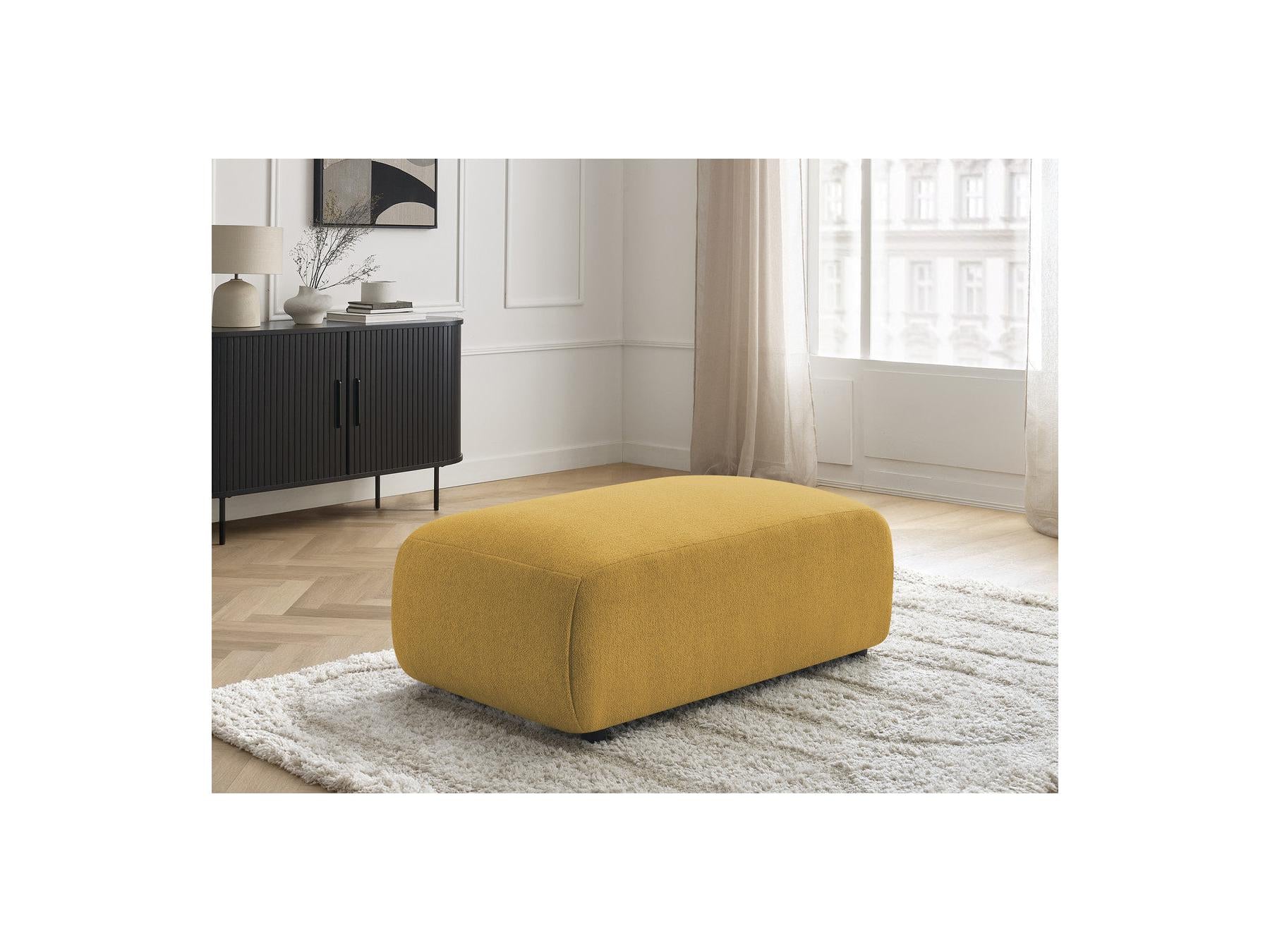 Jana - Pouf Petit - Tissu Chiné