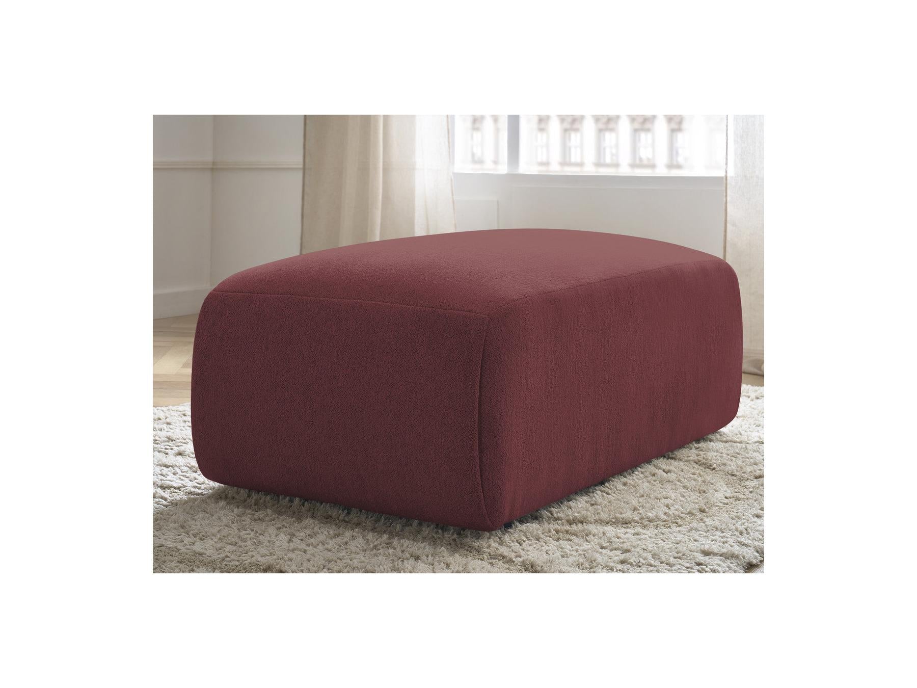 Jana - Pouf Petit - Tissu Chiné