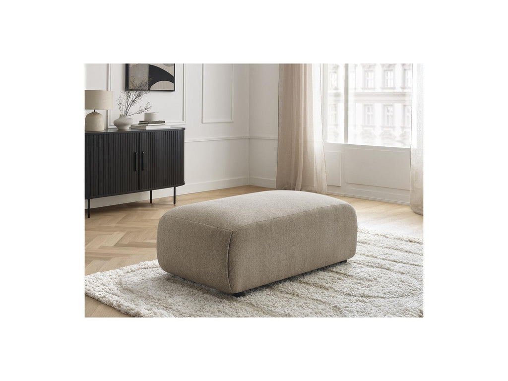 Jana - Pouf Petit - Tissu Chiné