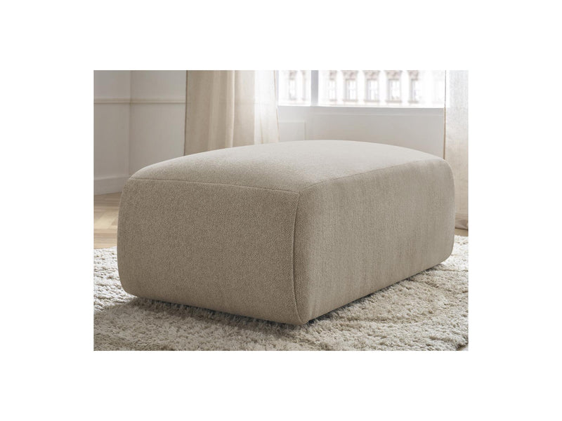 Jana - Pouf Petit - Tissu Chiné