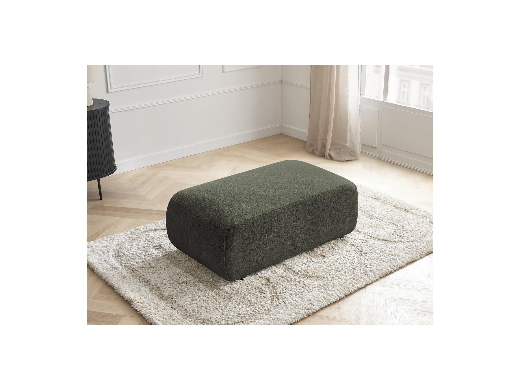 Jana - Pouf Petit - Tissu Chiné