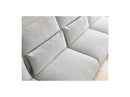 Jana - Sofá Modular Fijo Panorámico Con Reposacabezas - Tela Jaspeada Con 2 Chaise Lounges Y 2 Sillones