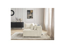 Jana - Corner With Headrest For Modular Sofa - Velvet Fabric