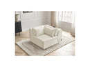 Jana - Corner With Headrest For Modular Sofa - Velvet Fabric