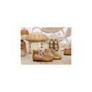 Chaussures Bottillons Victoire - Cuir Camel - Fille