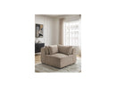 Jana - Corner With Headrest For Modular Sofa - Velvet Fabric