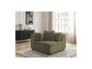 Jana - Corner With Headrest For Modular Sofa - Velvet Fabric