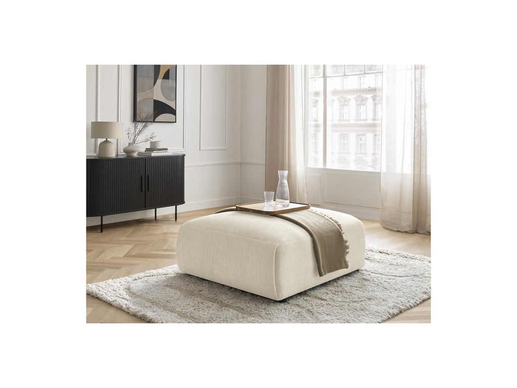Jana - Pouf Grand - Tissu Velours