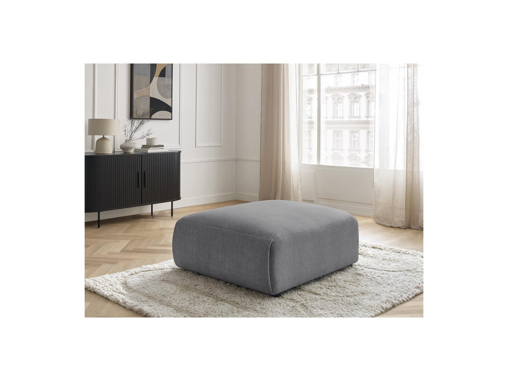 Jana - Pouf Grand - Tissu Velours