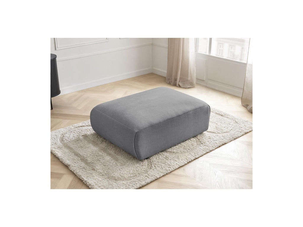 Jana - Pouf Grand - Tissu Velours